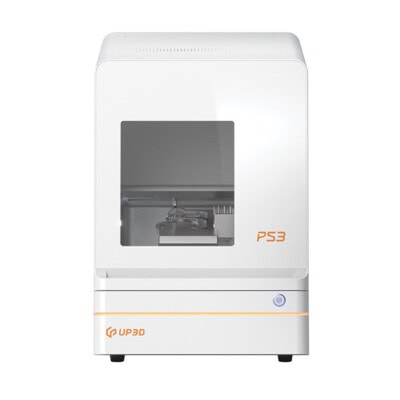 Binario Digital Equipo y Suministros Dentales 3 Impresora 3D dental PS3 de alta precisión para uso clínico y laboratorio en odontología, fácil de integrar en la clínica dental.