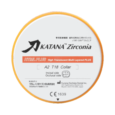 KATANA Zirconia onlay y restauraciones dentales, material cerámico de alta translucidez para una estética dental natural y duradera, ideal para odontólogos y laboratorios dentales en Costa Rica.