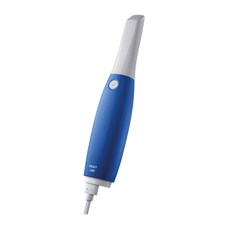 Escáner intraoral Medit i600 1 Medidor digital portátil para consultas dentales, ideal para clínicas y profesionales de la odontología. Preciso y fácil de usar, ayuda en diagnósticos rápidos y eficientes.