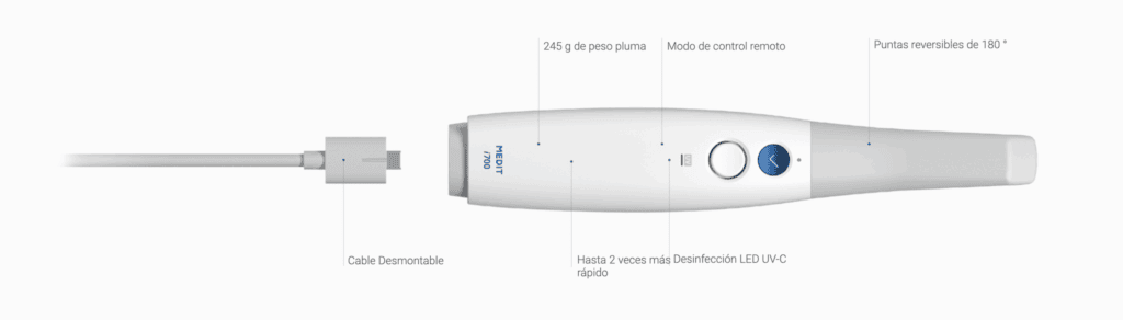 FF03-Dispositivo dental LED UV portátil, desinfectante, control remoto, peso ligero, punta reversible 180°, cable desmontable, uso en clínicas odontológicas, equipo de suministros dentales.