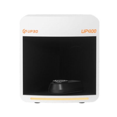 Binario Digital Equipo y Suministros Dentales 4 UP3D UP400 impresora 3D dental de alta precisión para prototipos y modelos odontológicos. Equipamiento esencial para clínicas y laboratorios dentales que buscan innovación y exactitud.
