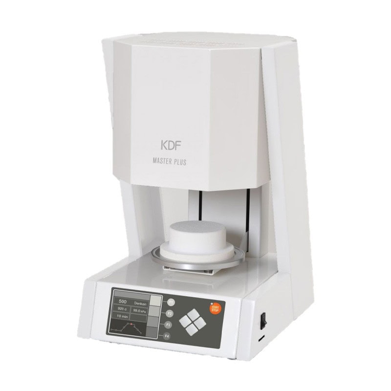 Horno de cocción de porcelana KDF Master Plus 1 KDF Master Plus máquina de diagnóstico de equipos y suministros dentales en buen estado, ideal para clínicas dentales.