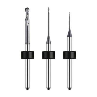 Herramientas dentales con precisión para procesos odontológicos. Equipo de alta calidad para clínicas dentales, incluyendo fresas y otros instrumentos especializados.