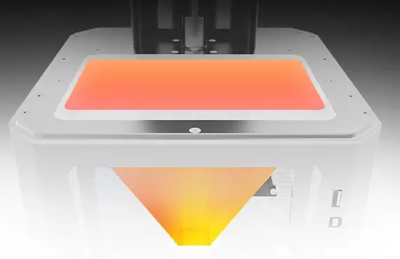 Impresora 3D para fabricación de modelos dentales y prótesis con tecnología avanzada y alta precisión, ideal para clínicas y laboratorios dentales.