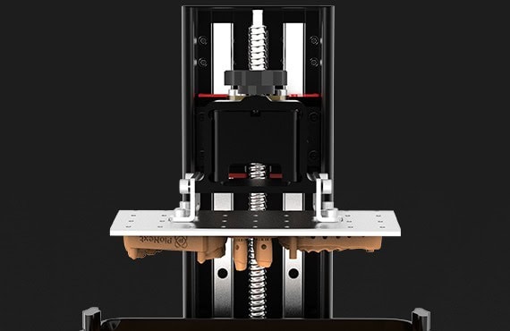 Equipo de impresión 3D para odontología con componentes precisos y de alta calidad.