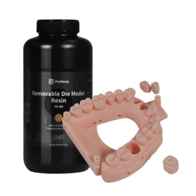 Surtido de resina dental removible y molde de dientes para prótesis y restauraciones dentales.