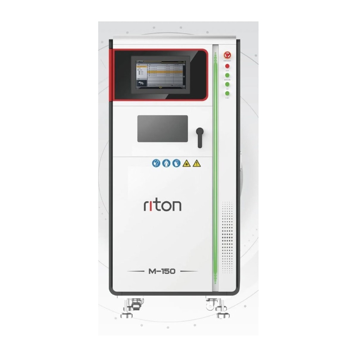 Servicio de Impresión 3D en Titanio 1 Equipo de suministro dental Ritón M-150 con pantalla táctil y controles, ideal para clínicas dentales y consultorios.